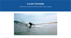 Desktop Screenshot of louiechristie.com